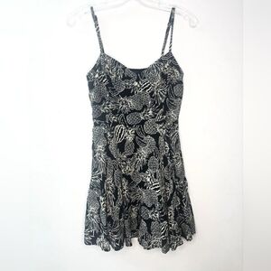 🪅ARITZIA Talula Lipinski Pinapple  woman mini strap sundress dress